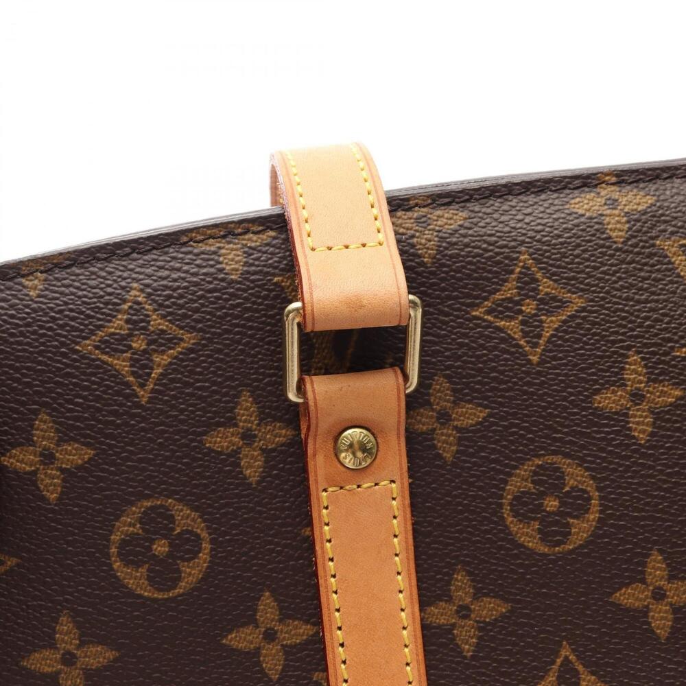 LOUIS VUITTON Authentic Brown Monogram Leather Shoulder Bag - Picture 14 of 15